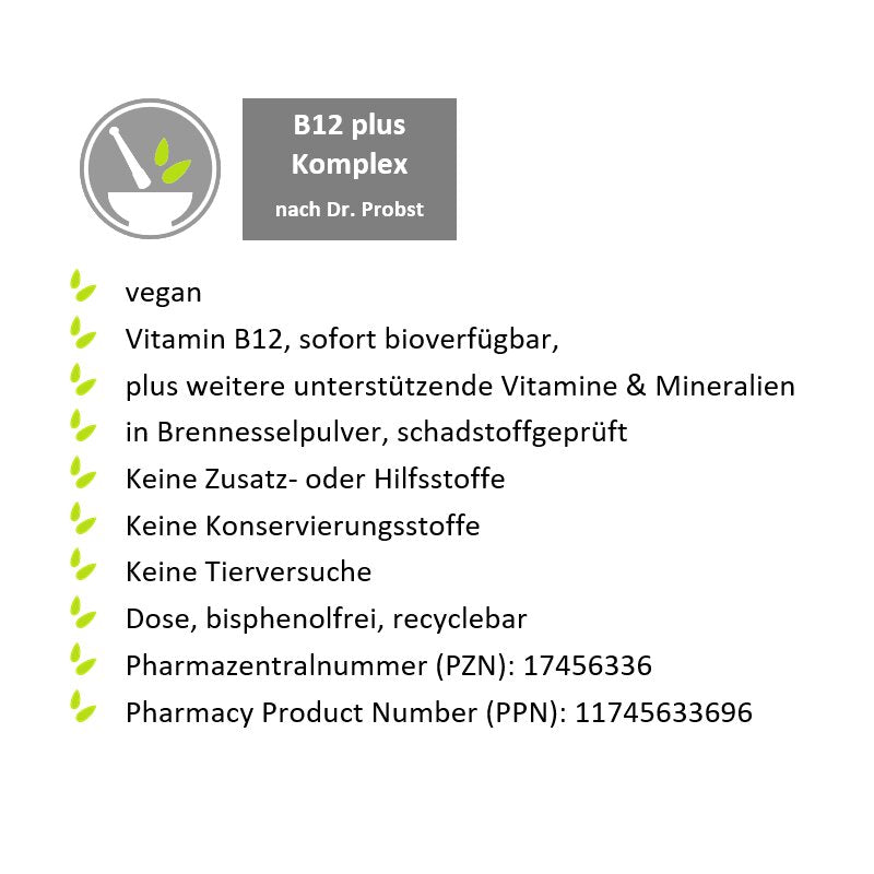 telomit® B12plus-Komplex nach Dr. Probst