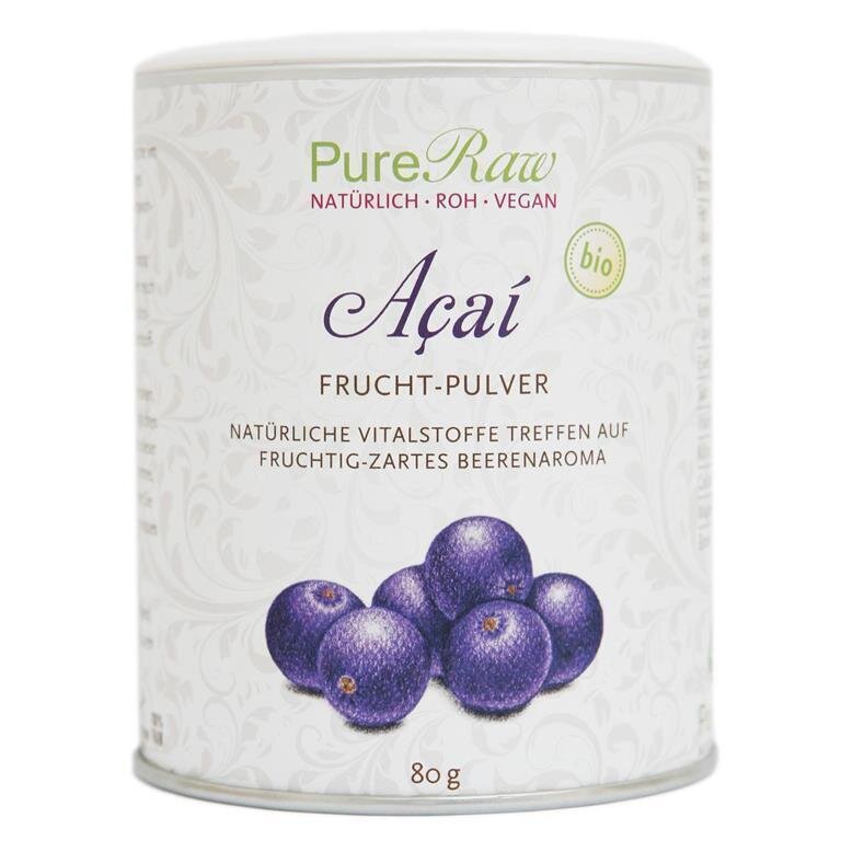 Acai Frucht Pulver (Bio & Roh)