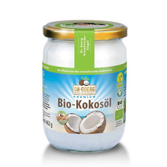 Kokosöl, Rohkostqualität und Bio, 500 ml