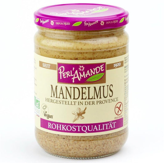 Mandelmus, ungeschält, PerlAmande (Bio & Roh) 250 g